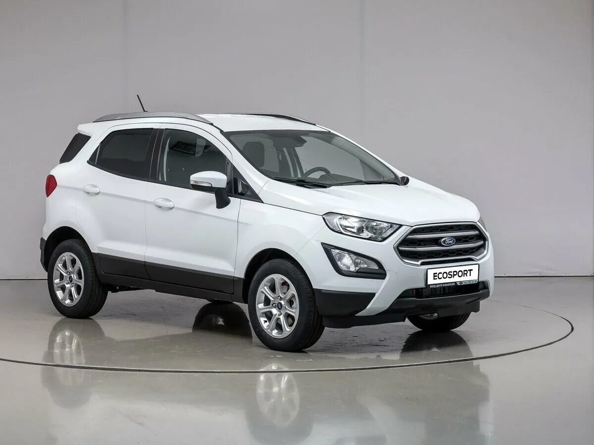 Показать фото форд эко спорт 2019 года Купить новый Ford EcoSport II Рестайлинг 1.5 AT (123 л.с.) бензин автомат в Моск