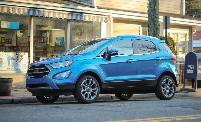 Показать фото форд эко спорт 2019 года 20-тысячный кроссовер Ford EcoSport сделан в России