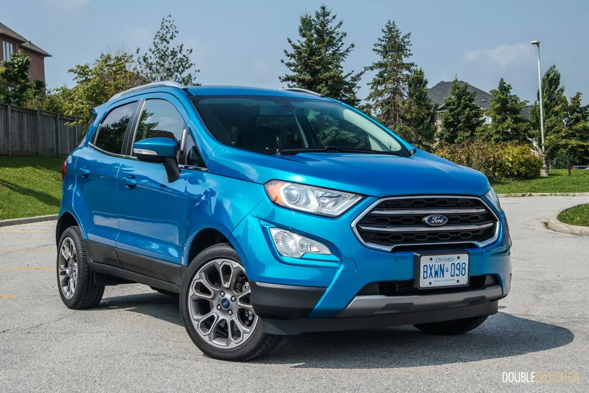 Показать фото форд эко спорт 2019 года 2019 Ford EcoSport Titanium DoubleClutch.ca