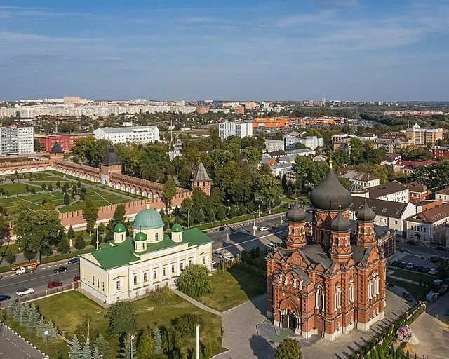 Показать фото города тула File:Tula asv2019-09 img05 Uspensky Convent aerial view.jpg - Wikipedia