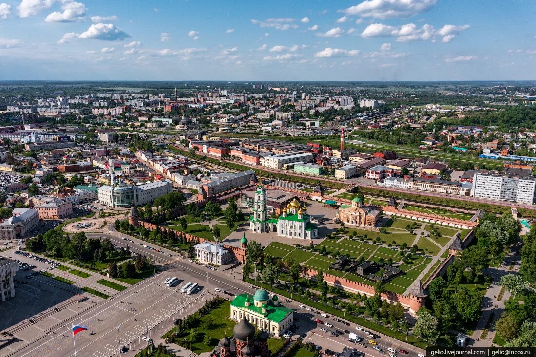 Показать фото города тула Тула с высоты: город-крепость с самоварами и пряниками. - Gelio Степанов Слава -