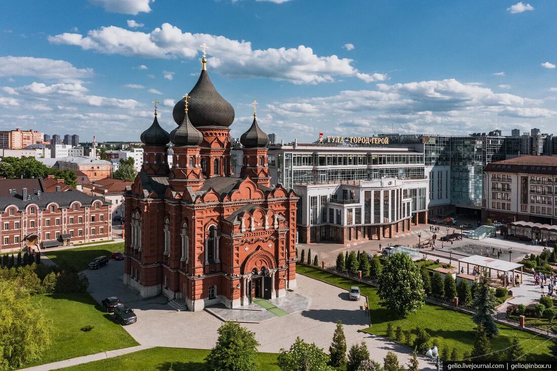 Показать фото города тула Тула с высоты: город-крепость с самоварами и пряниками" в блоге "Города и сёла Р