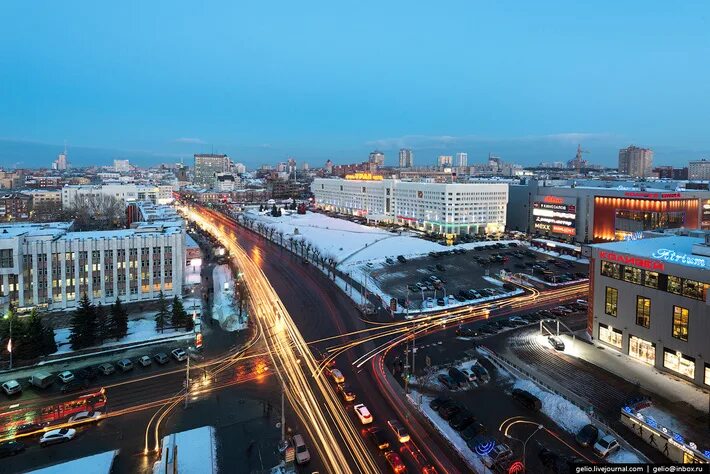 Показать фото перми Зимняя Пермь с высоты" в блоге "Города и сёла России" - Сделано у нас