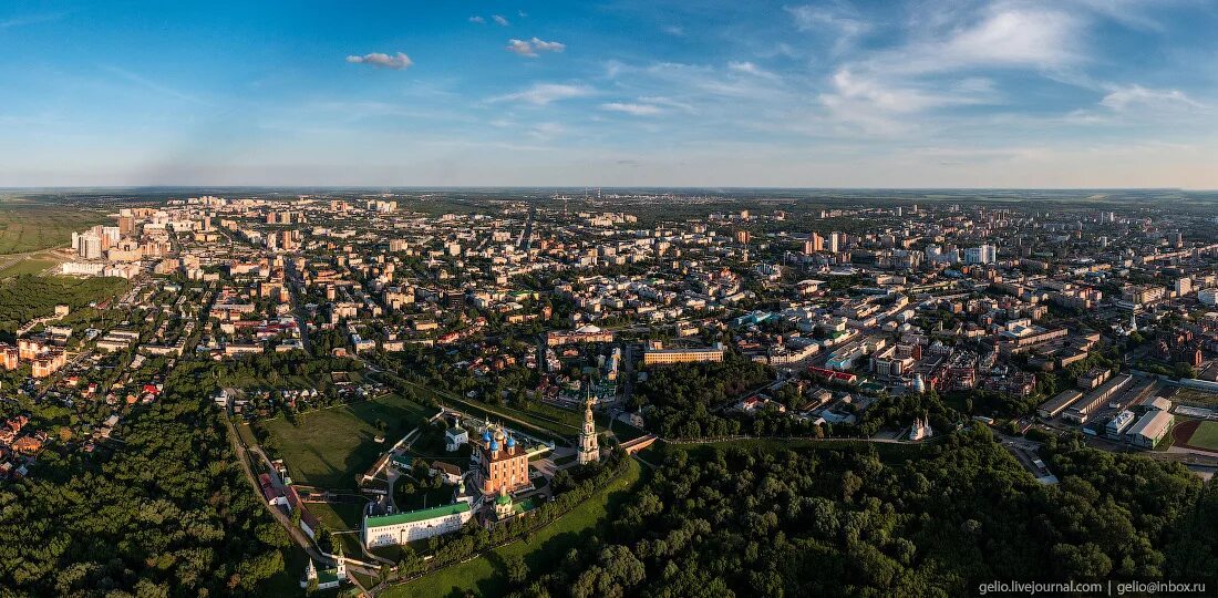 Показать фото рязани Рязань с высоты - столица ВДВ и "грибы с глазами"" в блоге "Города и сёла России