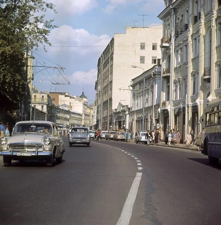 Показать фото улица советская 1966 год в цвете. СССР полвека назад Street view, Photo, Scenes