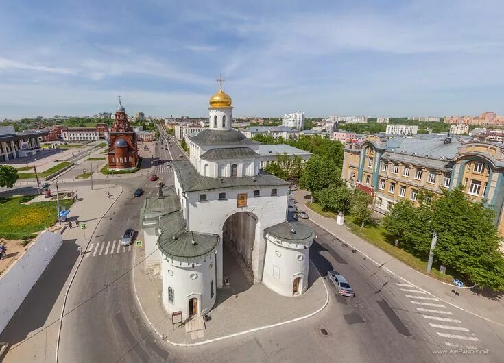 Показать фото владимира Золотые ворота и Троицкая церковь, Владимир Ворота, Золото