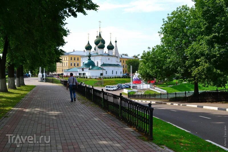 Показать фото ярославля Золотое кольцо России. Ярославль. В сторону стрелки Которосли и Волги / Отзывы о