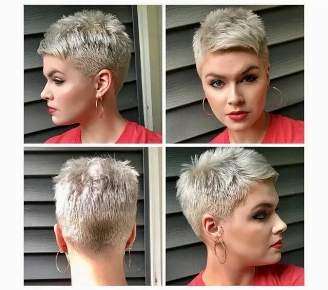 Показать фотографии женских коротких стрижек Pin on Fina frisyrer Super short hair, Short hair pixie cuts, Short hair styles