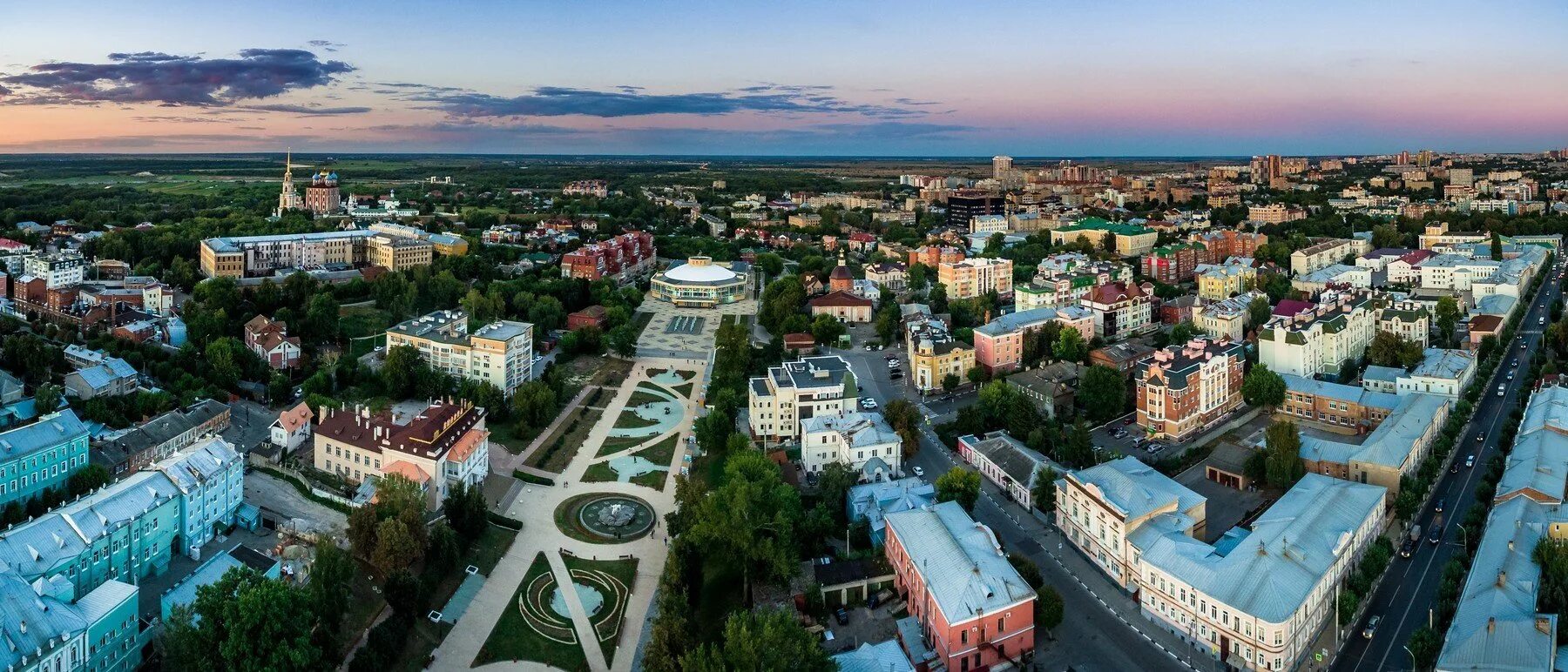 Показать город рязань фото Рязань с высоты. Лето 2018. Часть 2