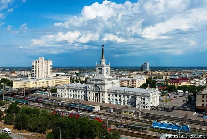 Показать город волгоград фото Железнодорожный вокзал Волгограда Город, Город героев, Фотографии