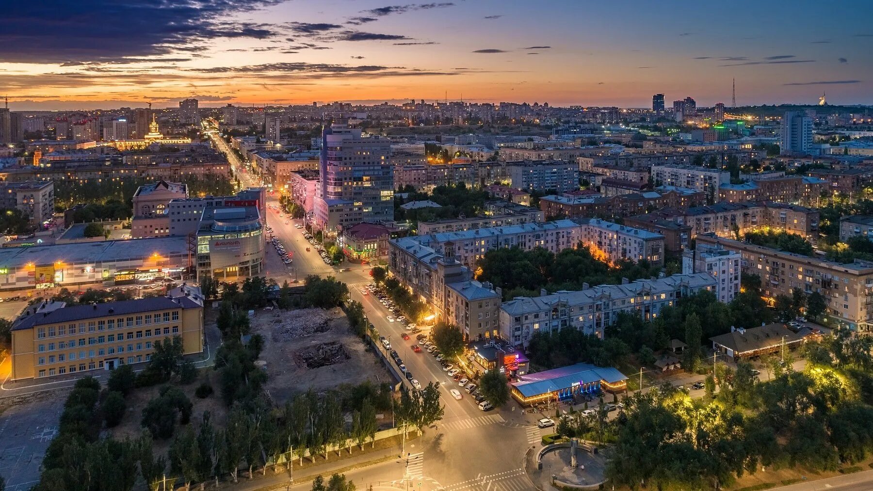 Показать город волгоград фото Панорама города волгограда