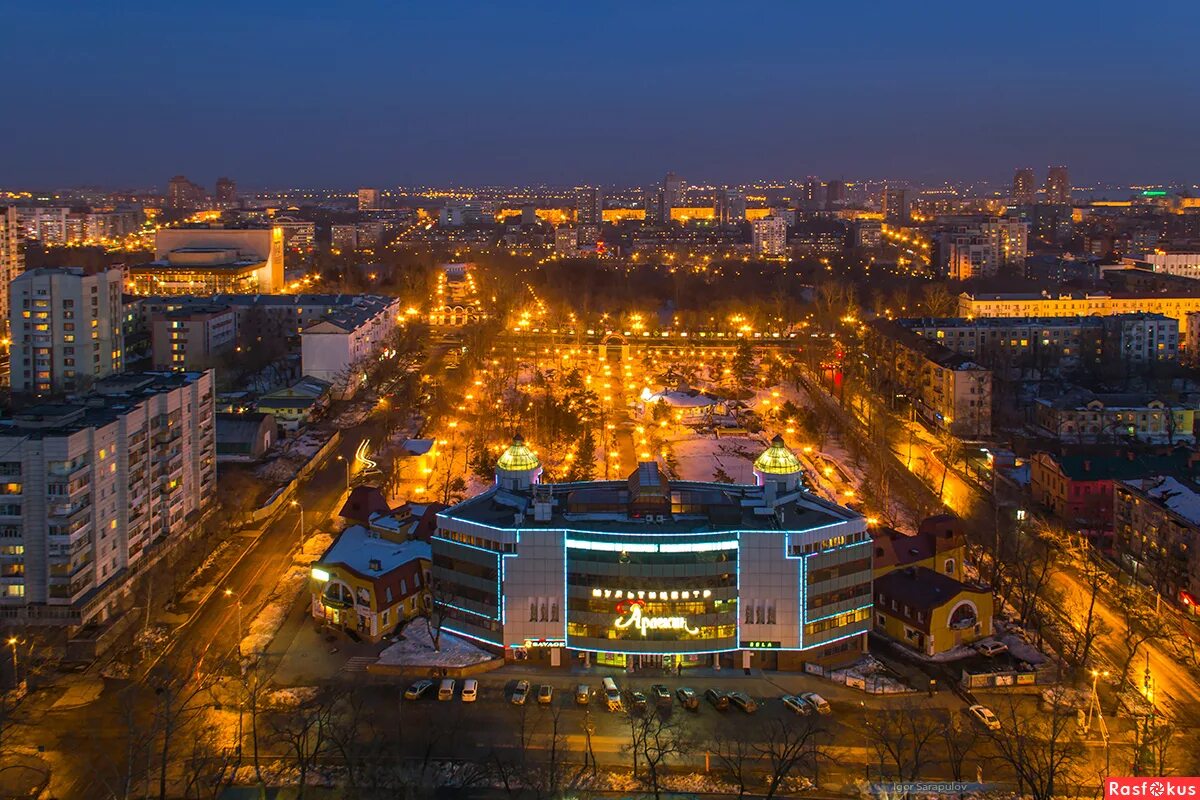 Показать хабаровск фото Фото: Детский парк в Хабаровске. Фотограф Игорь Сарапулов. Город. Фотосайт Расфо