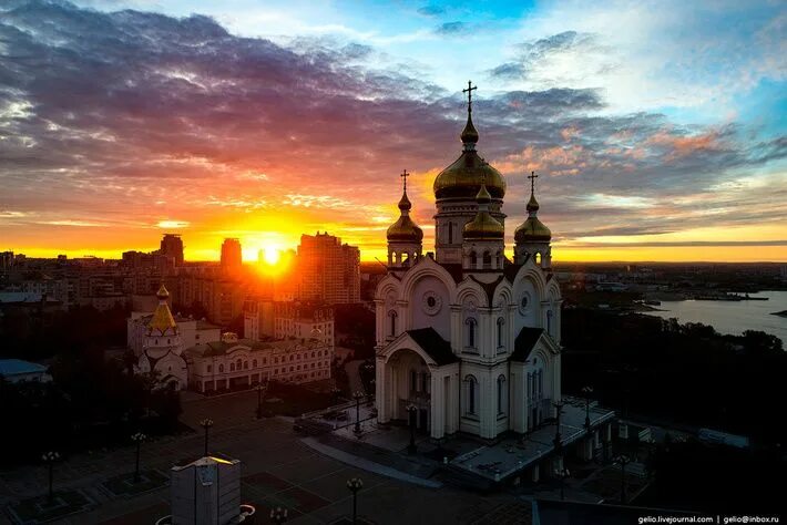 Показать хабаровск фото Хабаровск с высоты: город восходящего солнца" в блоге "Города и сёла России" - С