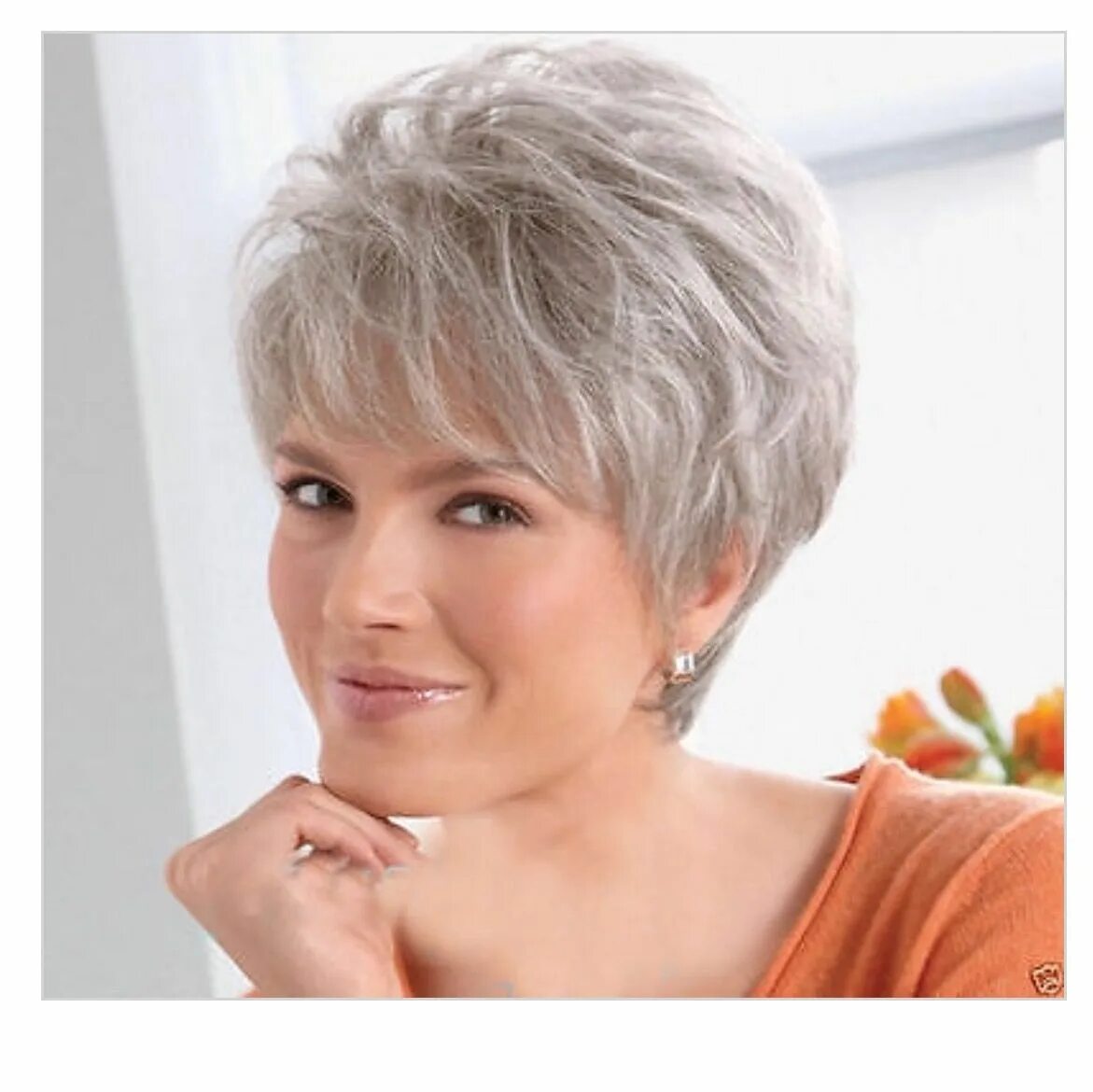 Показать короткие стрижки для женщин Pin on Going Gray Gracefully Short hair cuts, Short hair styles, Thick hair styl