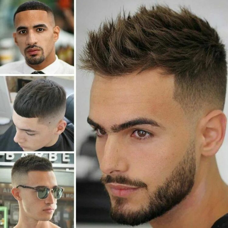 Показать модную мужскую стрижку coupe tendance homme dégradé progressif styles Мужские короткие стрижки, Мужские