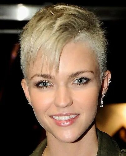 Показать очень короткие женские стрижки Loading... Super short hair, Very short hair, Short hair cuts for women