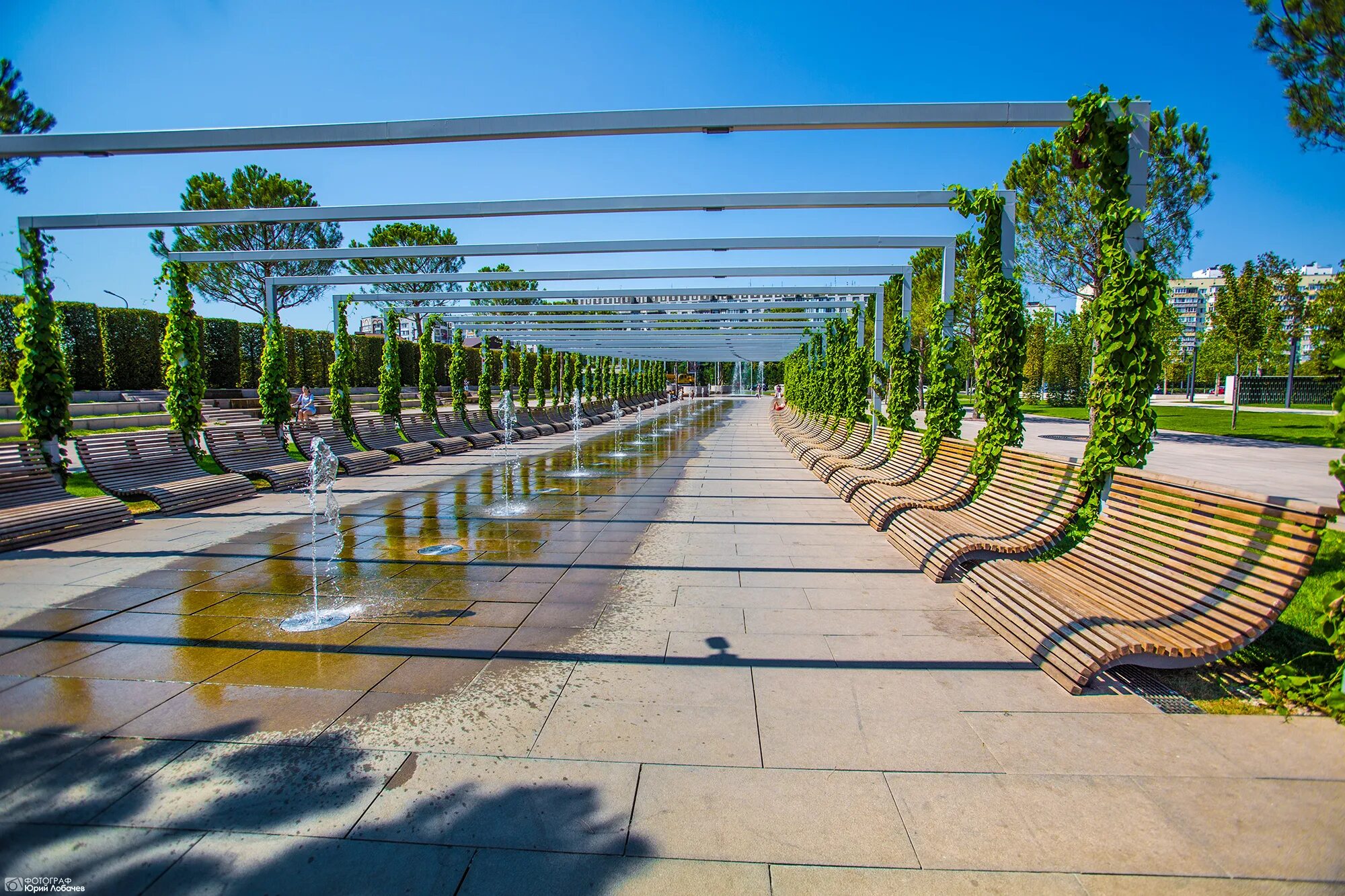 Показать парк в краснодаре фото и видео Fountain, fountain, Krasnodar, Krasnodar Park - Yandex Maps