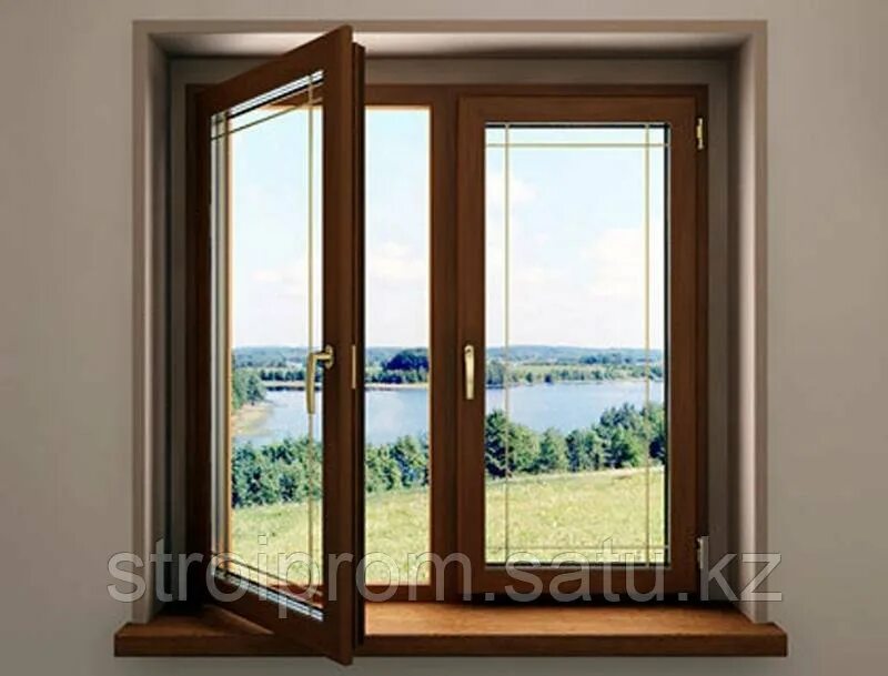 Показать пластиковые окна фото Комбинированные окна (id 34233101), купить в Казахстане, цена на Satu.kz