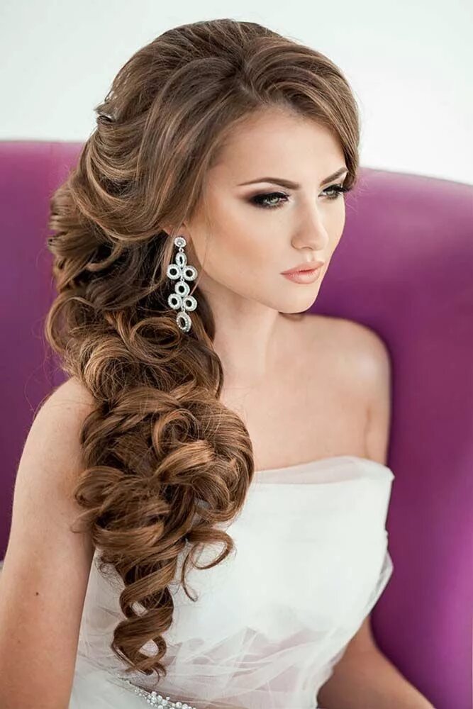 Показать прически на длинные Wedding Hairstyles For Long Hair: 100+ Ideas All Hair Types Свадебные прически, 