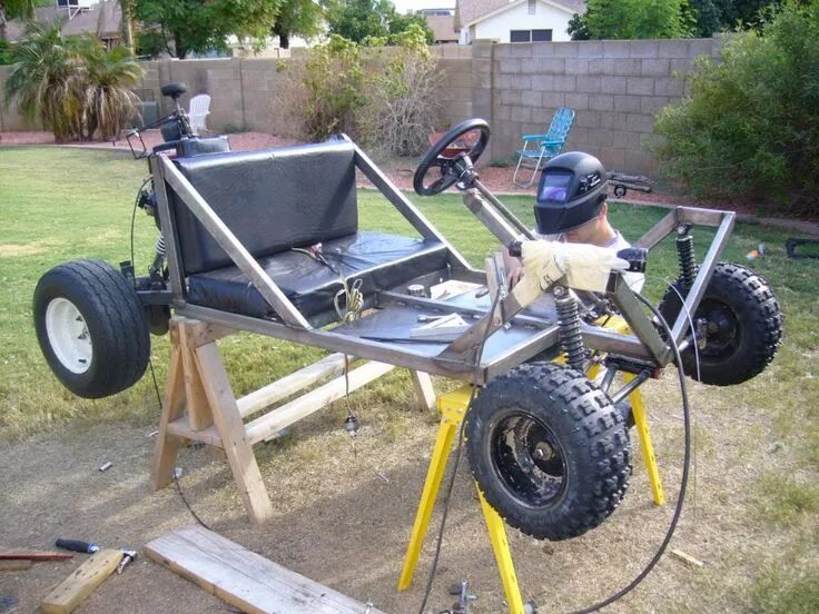 Показать самоделки Homemade Go Kart Designs Pictures To Pin On Pinterest Homemade go kart, Go kart 