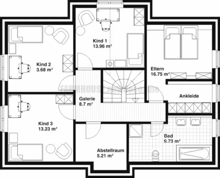 Показать схемы домов www.brinkmann-fil... wohnhaeuser.html?epik=0V8wOE_IW3_B9 Farmhouse Exterior Farm