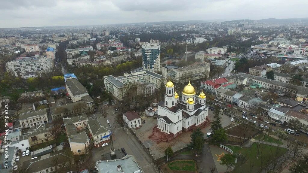 Показать симферополь фото Республика Крым Симферополь Собор Александра Невского Фотография