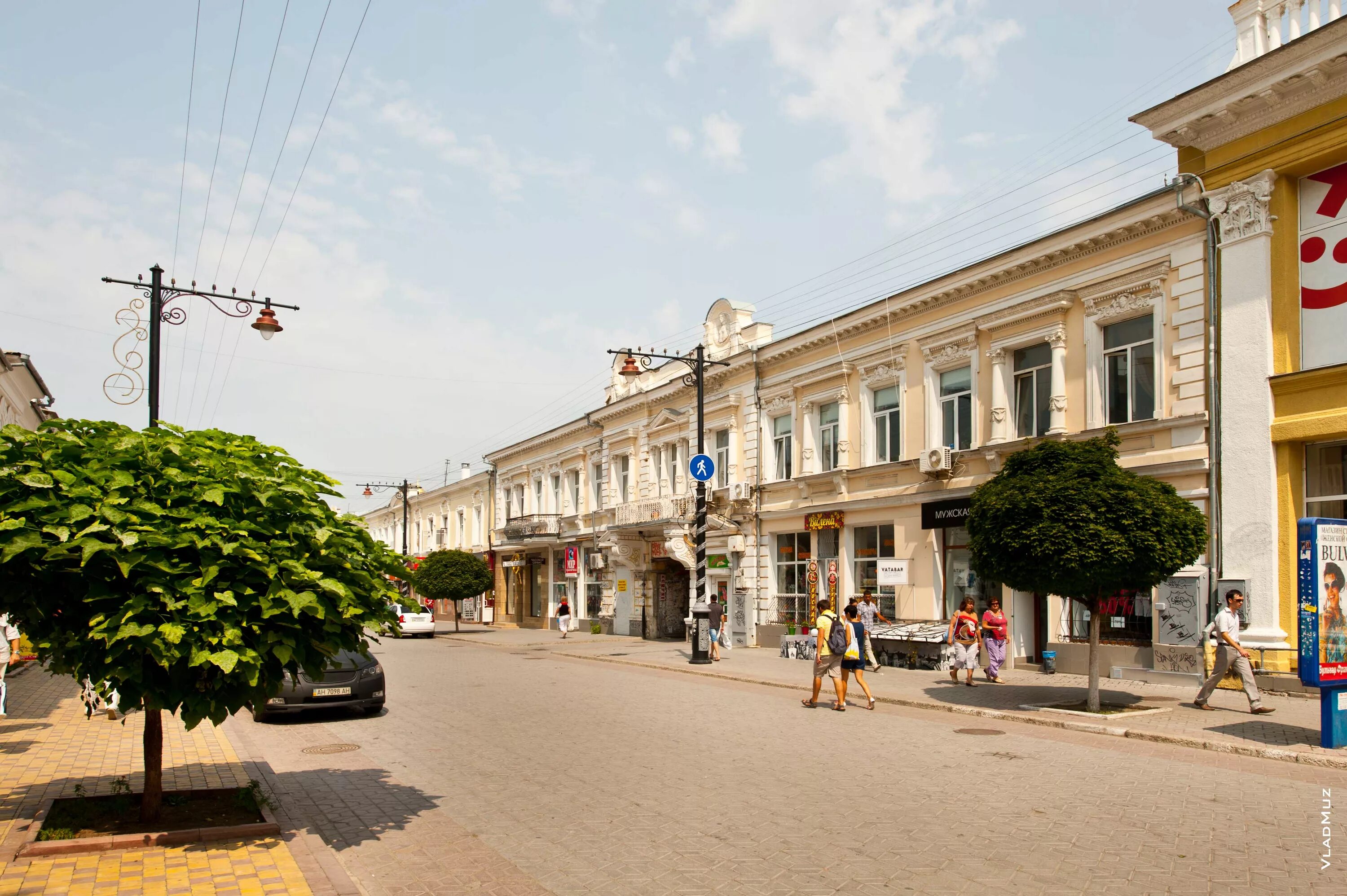 Показать симферополь фото Фото старинного дома на улице Екатерининской в Симферополе с другой стороны