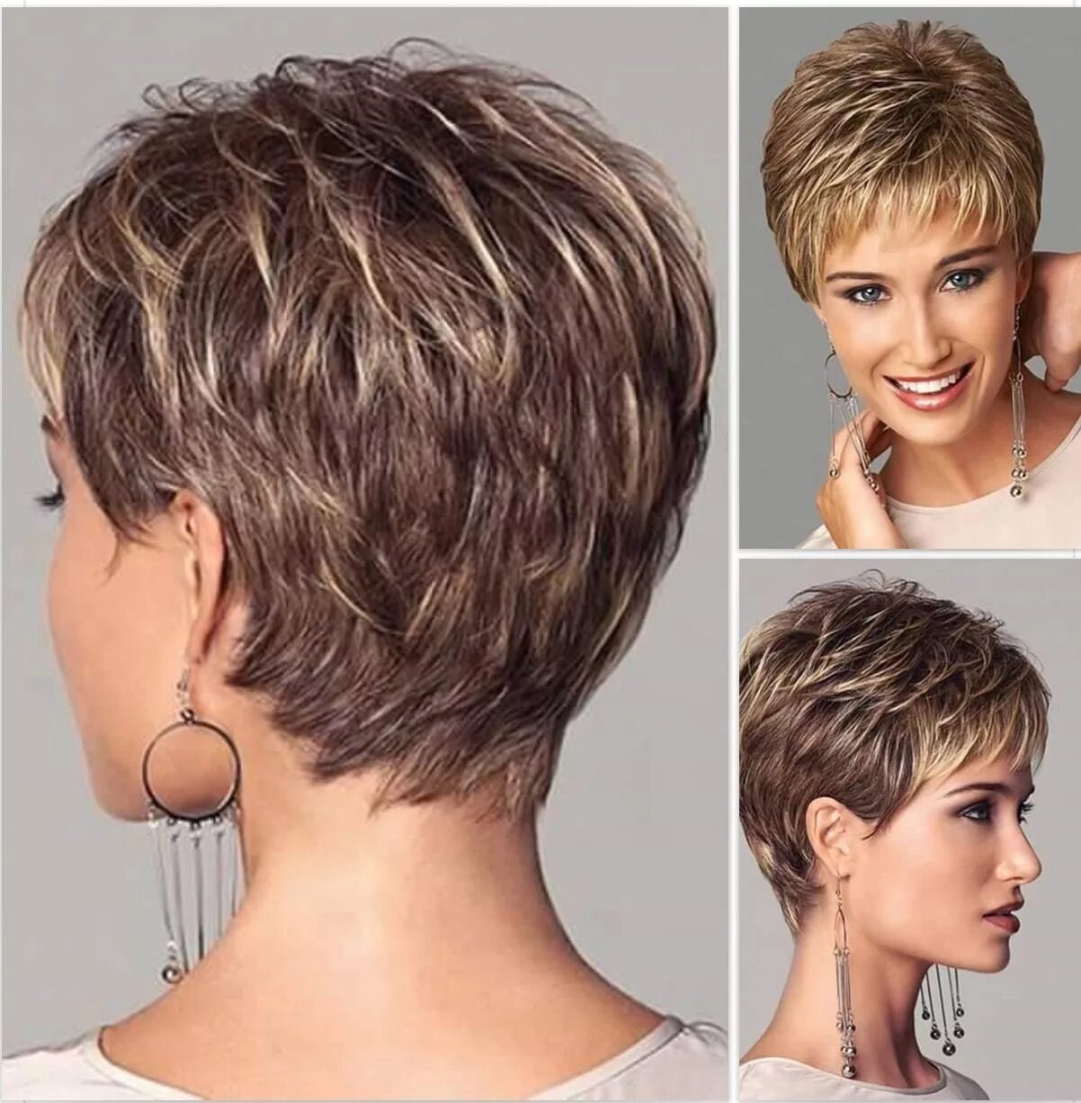 Показать стрижки на короткие волосы Pin by Sherry Gillians on Haircuts Short hair wigs, Short hair back, Short hair 