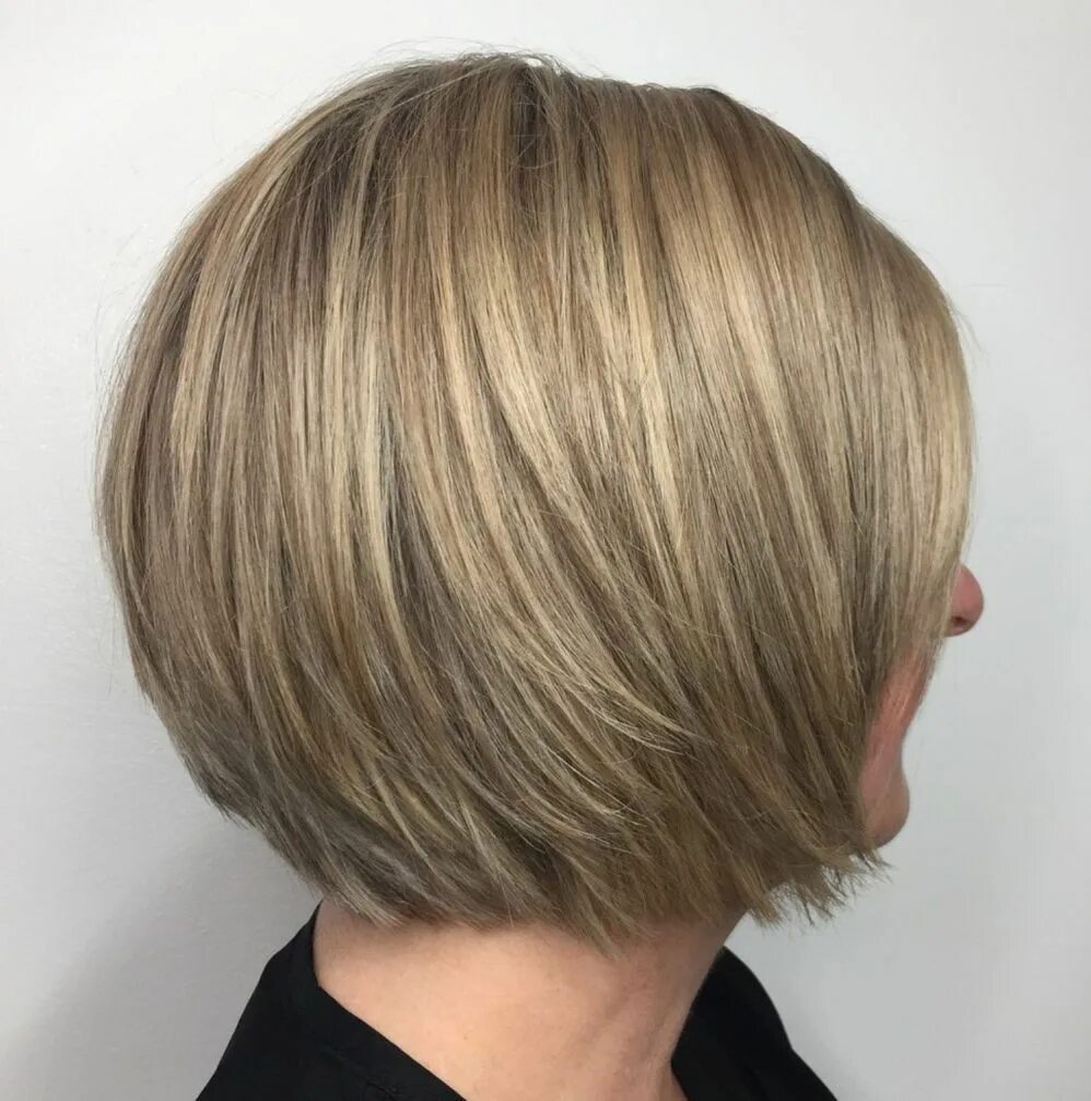 Показать стрижку градуированное каре 60 Trendy Layered Bob Haircuts to Try in 2024 Layered bob haircuts, Layered bob 