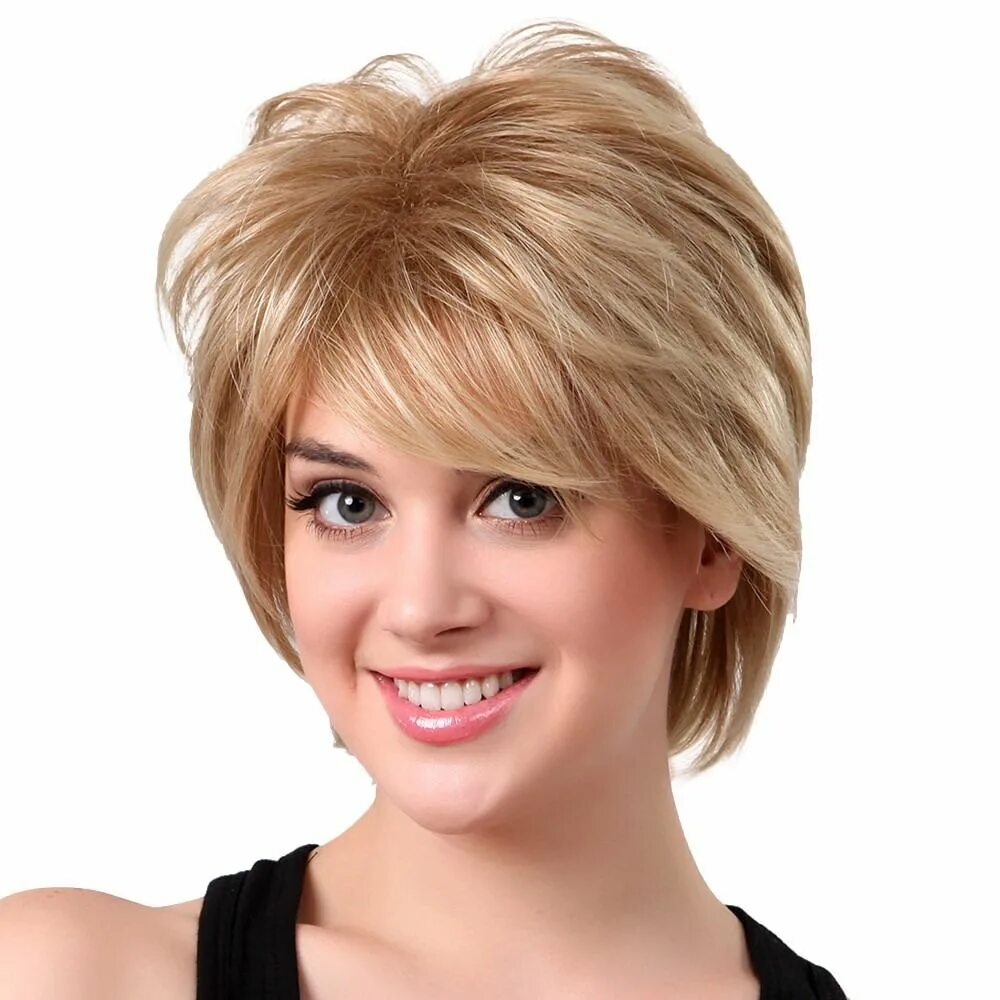 Показать женские прически ZSLwigs Short hair wigs, Wig hairstyles, Short wigs