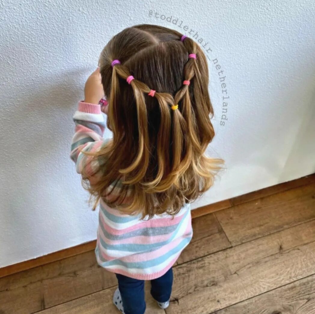 Покажи детские легкие прически 16+ Cute Hairstyles For Kids Quick Girls hairdos, Toddler hairstyles girl, Girl 