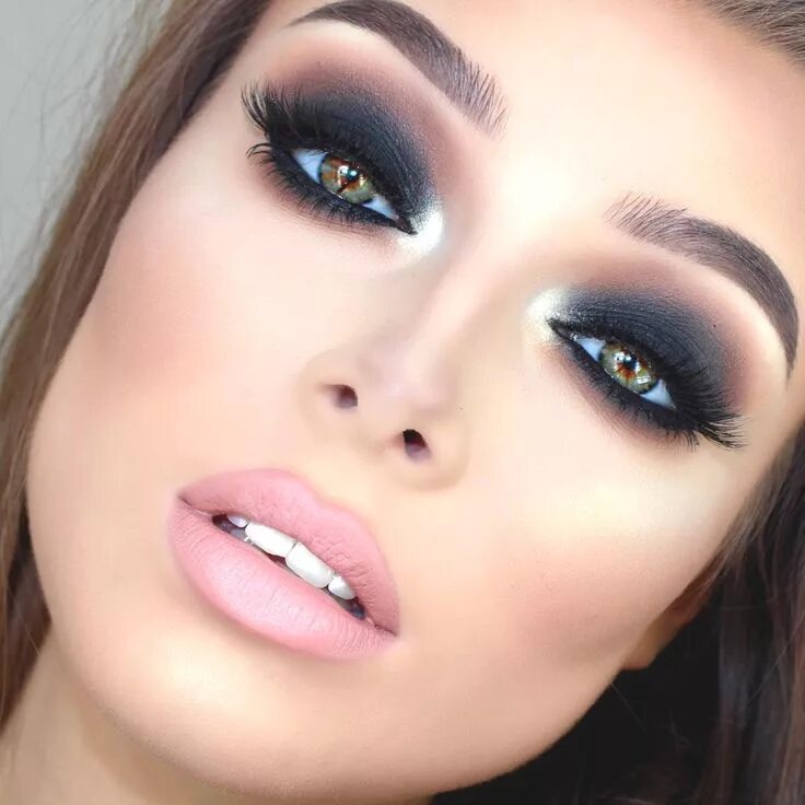 Покажи фотки макияжа Dark Eyeshadow Look 40 Amazing Hottest Smokey Eye Makeup Ideas 2019 Tutorials Fo