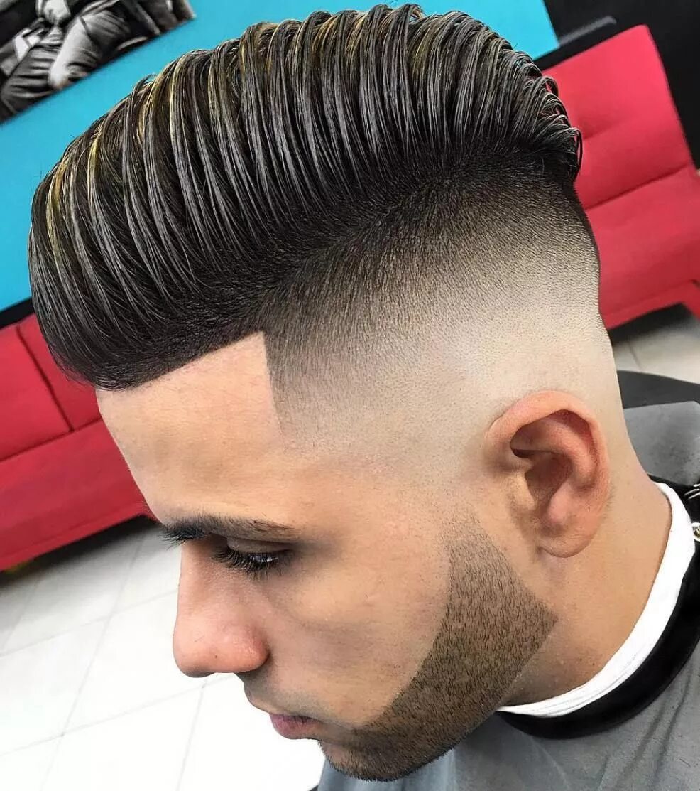 Покажи фотки причесок 30 Ultra-Cool High Fade Haircuts for Men Comb over fade haircut, High fade hairc