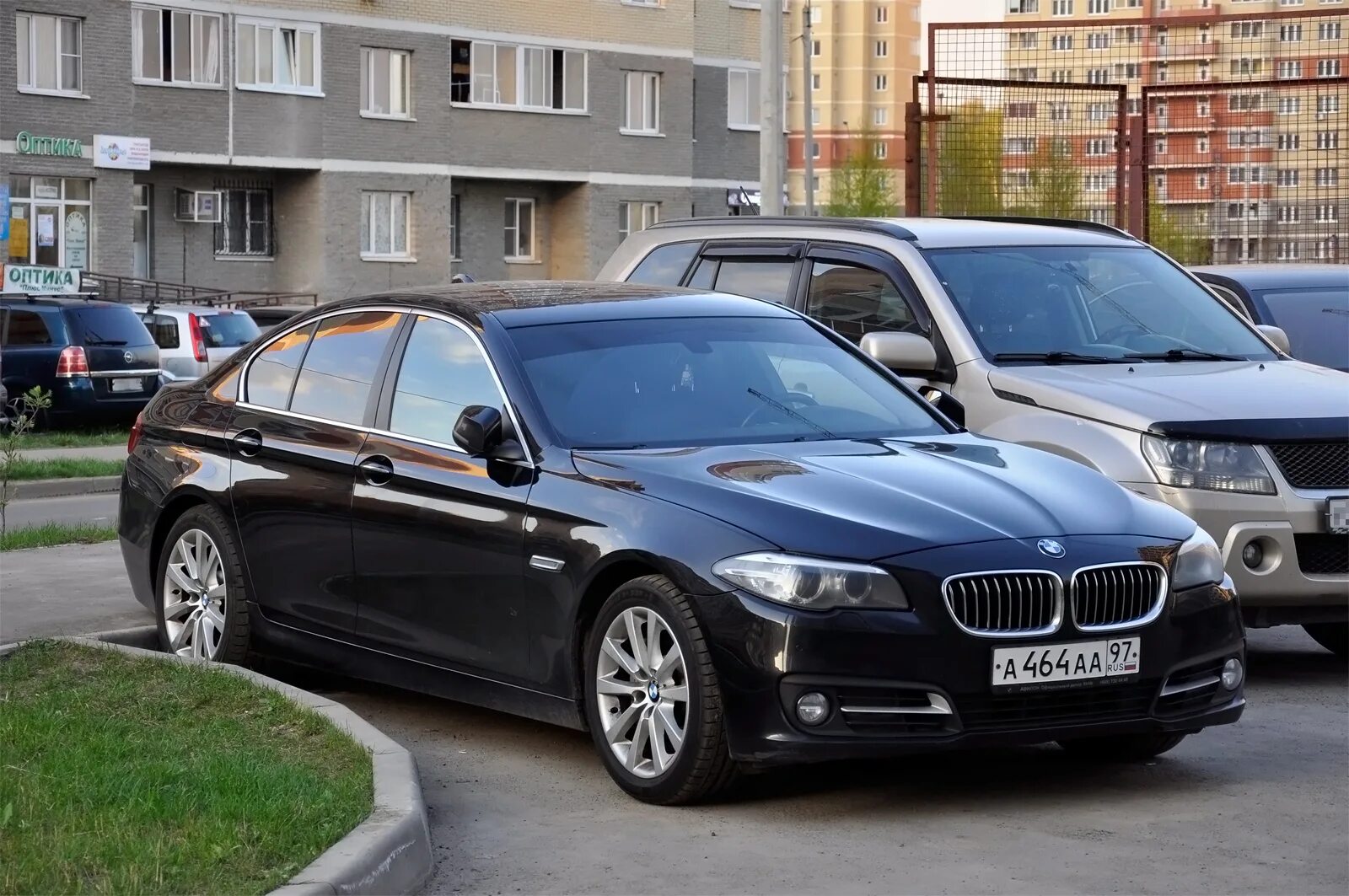 Покажи фото бмв 5 "а 464 аа 97" фото BMW 5 Series. Россия