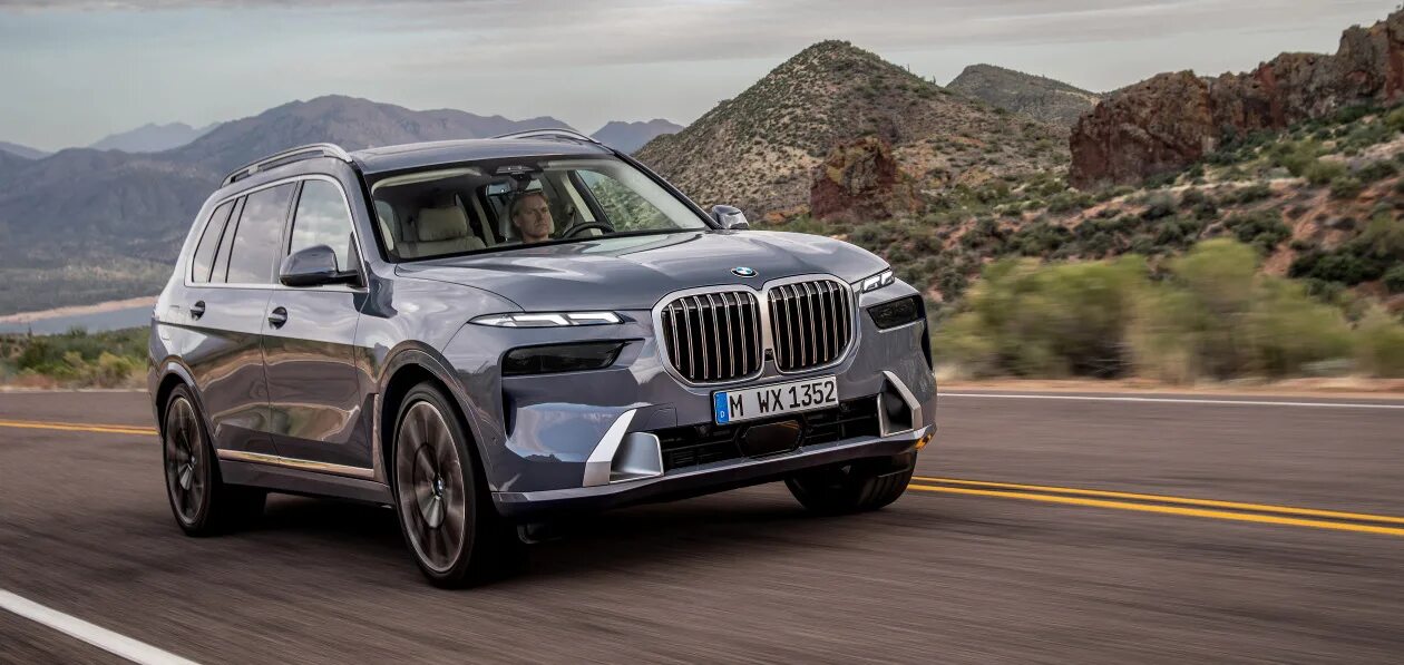 Покажи фото бмв икс 7 BMW представила рестайлинговый X7 - Журнал Движок.