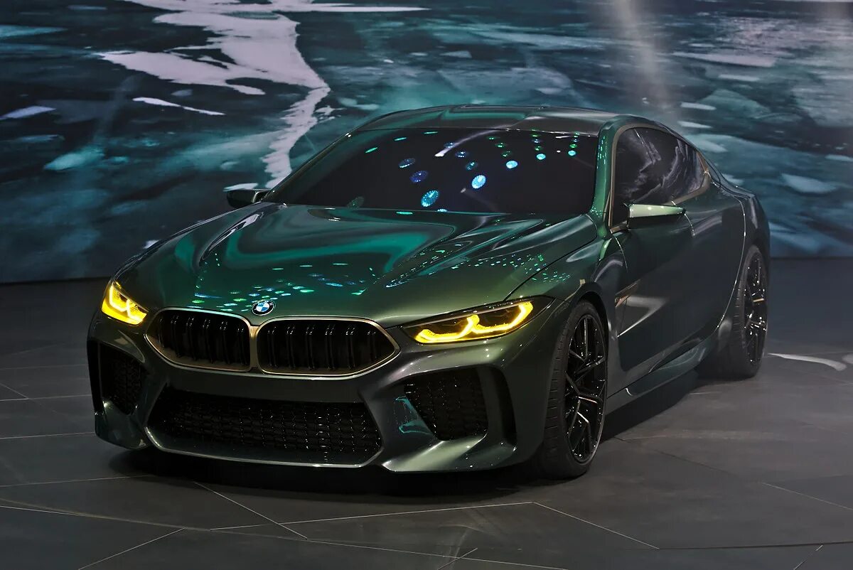 Покажи фото бмв м 8 File:BMW 8er Gran Coupe Concept 4 Presenation Genf 2018.jpg - Wikipedia