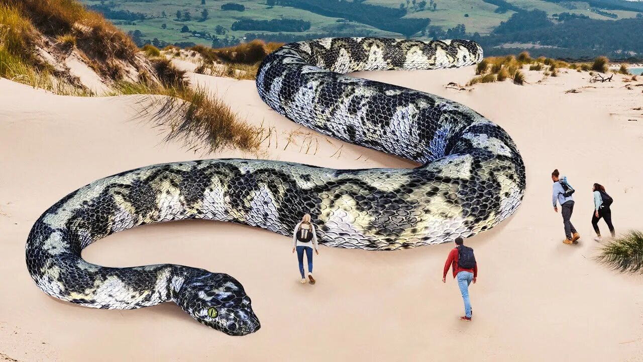 Покажи фото большой змеи Les Plus Gros Serpent Au Monde - YouTube