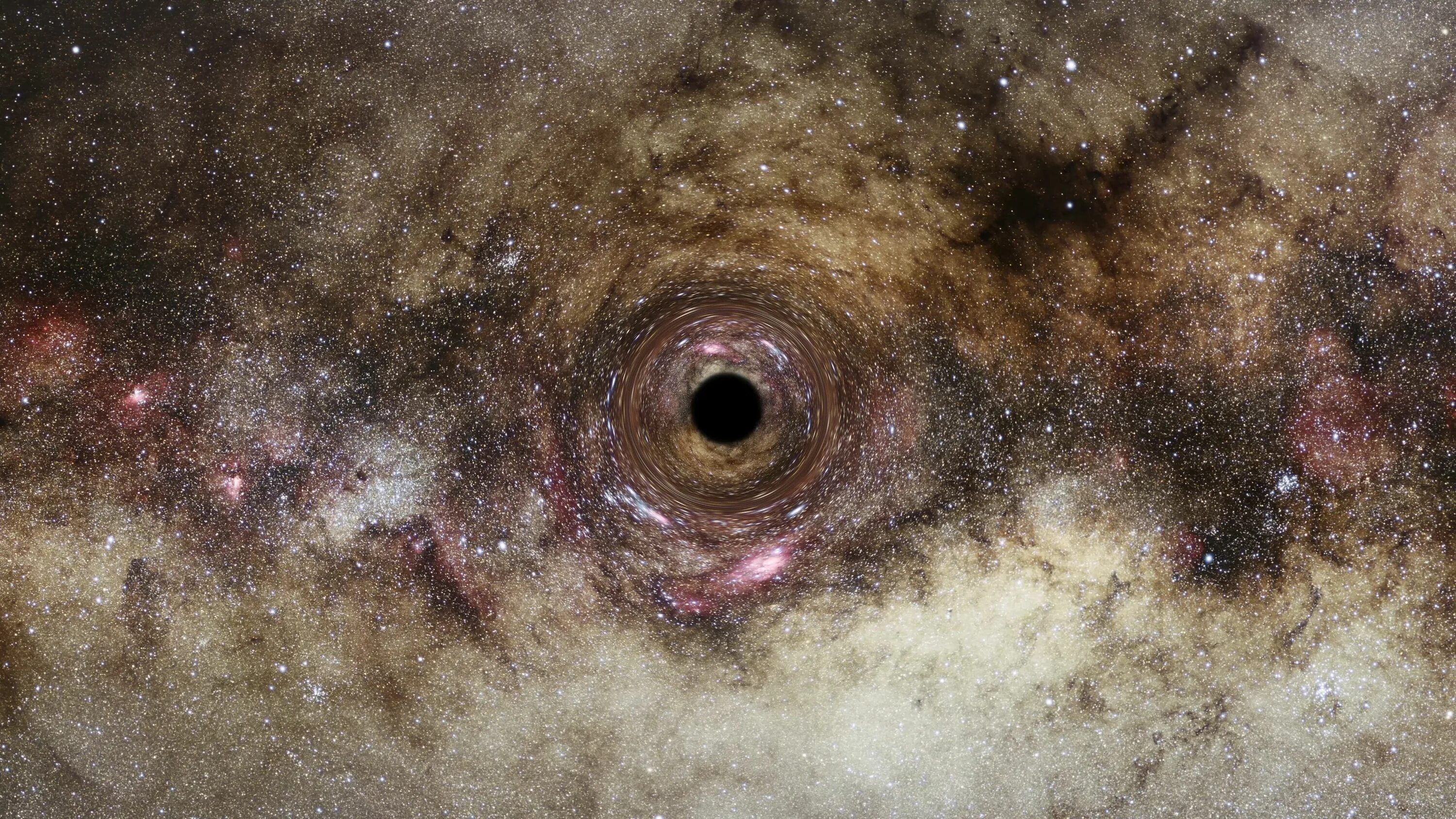 Покажи фото черной дыры Light-bending gravity reveals one of the biggest black holes ever found The Roya