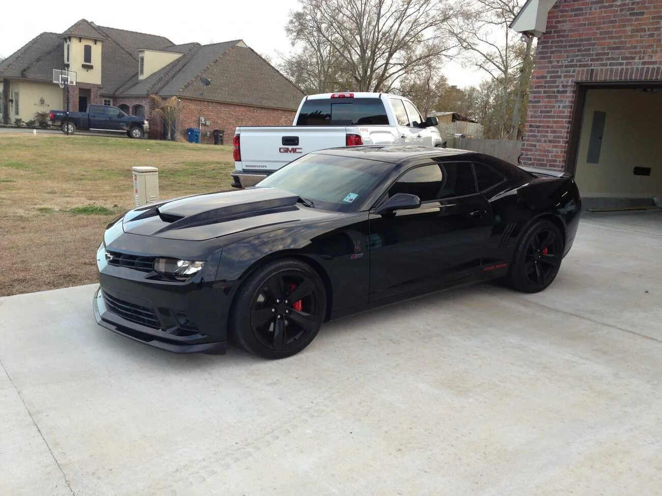 Покажи фото черный шевроле камаро гоночный Blacked Out Custom Camaro Ss Rs Auto Coupe 6.2l V8 - Recaros - Z28 1le 103