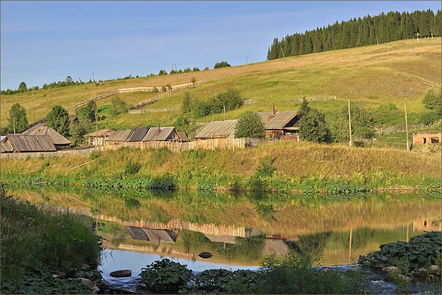 Покажи фото деревни светицы Фотография Лето в деревне., автор Александр Ежов