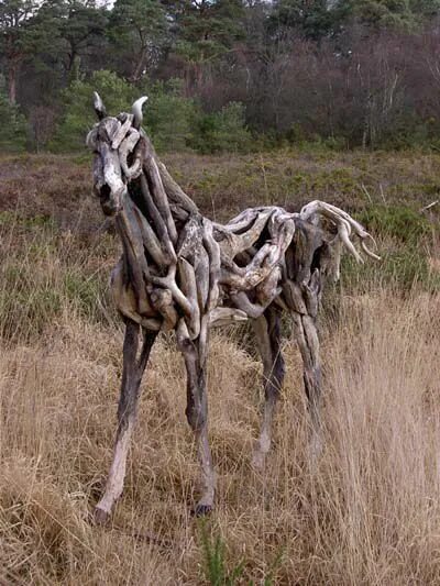 Покажи фото долговязой лошади Pin by Wm Bird on Things Driftwood art, Horse sculpture, Horses