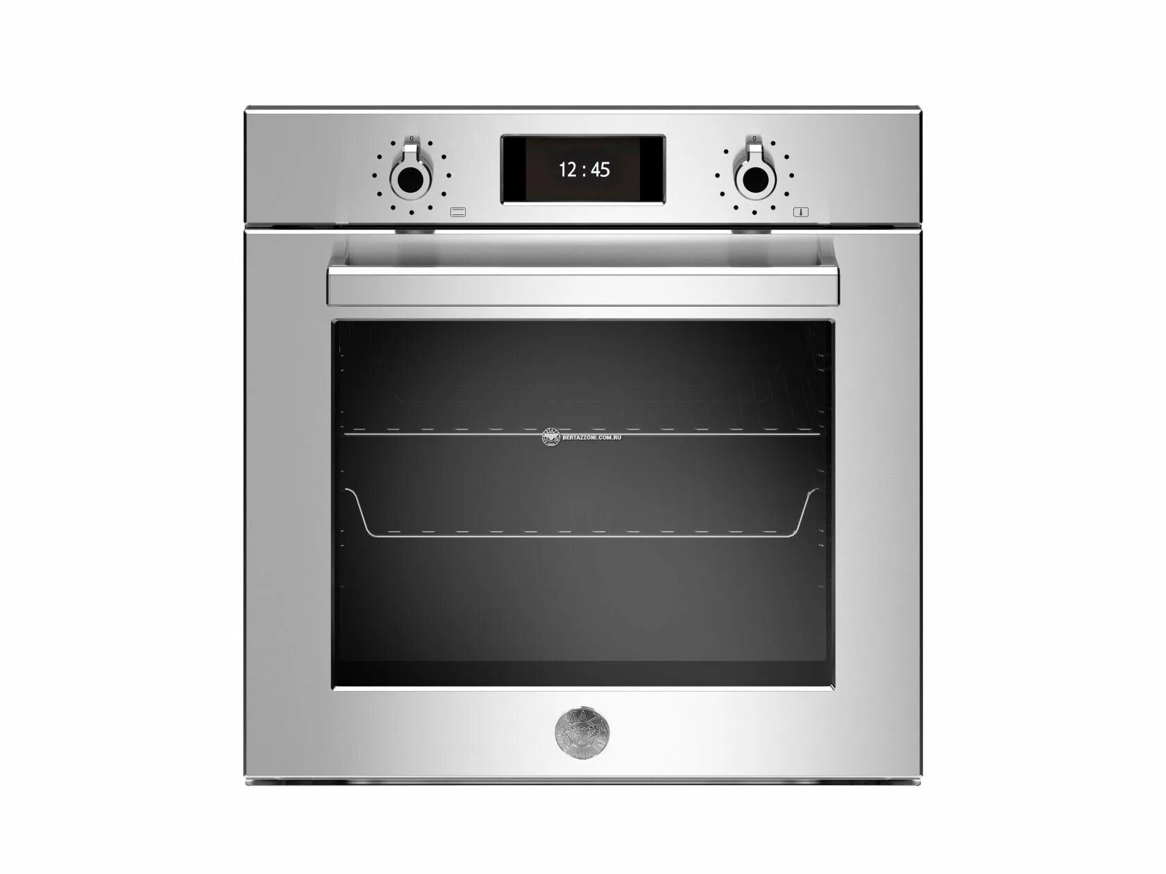 Покажи фото духовки Bertazzoni Электрический духовой шкаф F6011PROVTX, 56 см - купить с доставкой по