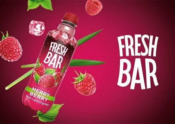 Покажи фото фреш бара Газированый напиток Fresh Bar Merry Berry 0,48 12 штук - купить в интернет-магаз