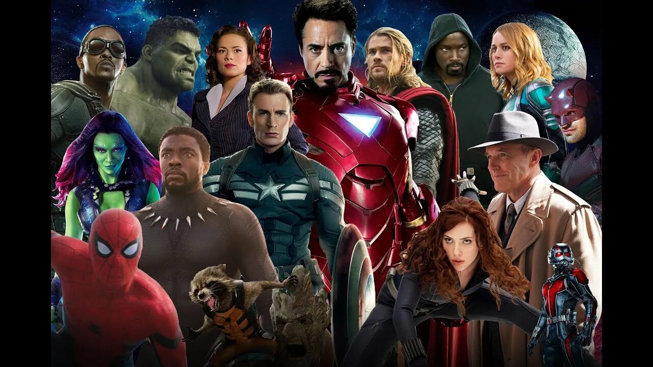 Покажи фото героев Let's Talk about The Marvel Cinematic Universe - YouTube