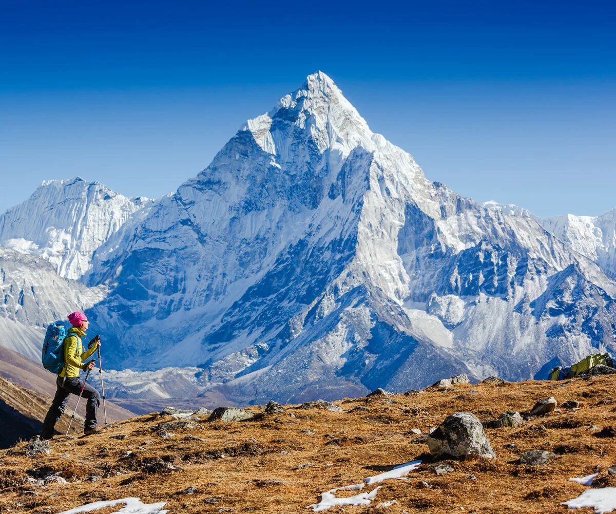 Покажи фото горных вершин The World's Greatest Hike: The Everest Base Camp Trek