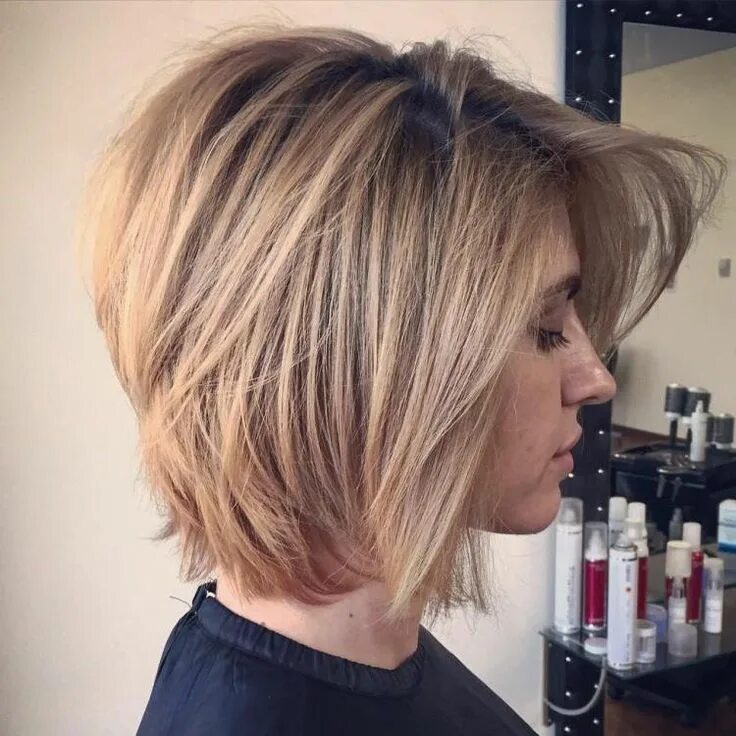 Покажи фото градуированное каре 50 Trendiest Short Blonde Hairstyles and Haircuts Short blonde haircuts, Hair st