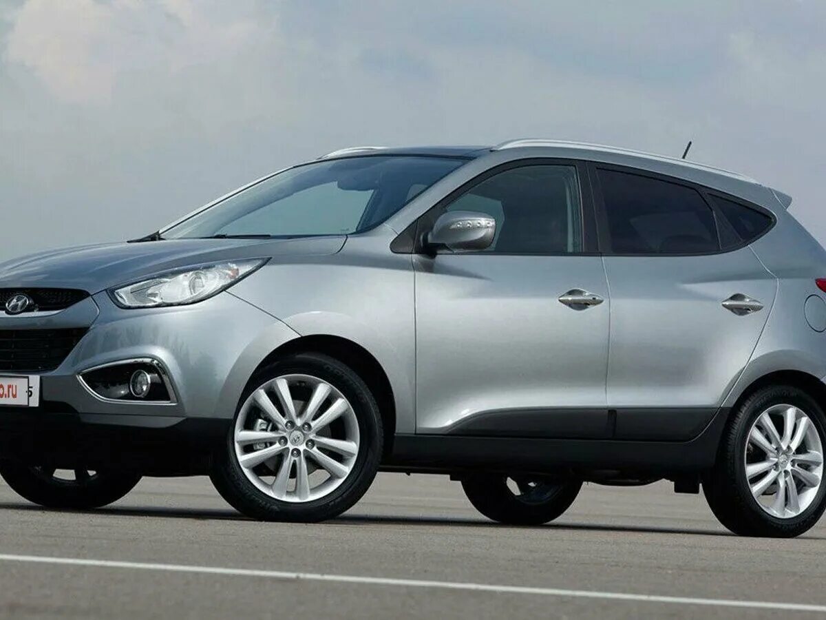 Покажи фото хендай Купить б/у Hyundai ix35 I 2.0 MT (150 л.с.) бензин механика в Краснодаре: серый 