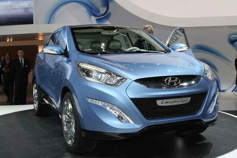 Покажи фото хендай Hyundai ix-onic concept - Hyundai ix35, 2 л, 2010 года наблюдение DRIVE2