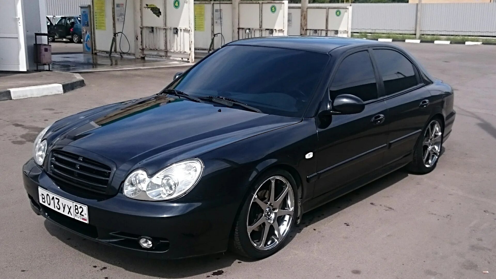 Покажи фото хендай соната Hyundai Sonata IV (EF) 2.7 бензиновый 2008 Модник на DRIVE2