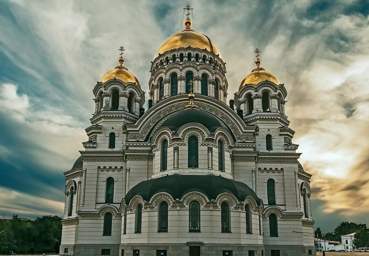 Покажи фото храма Фото Вознесенский собор в Новочеркасске - фотограф Дмитрий Кузнeцов - архитектур